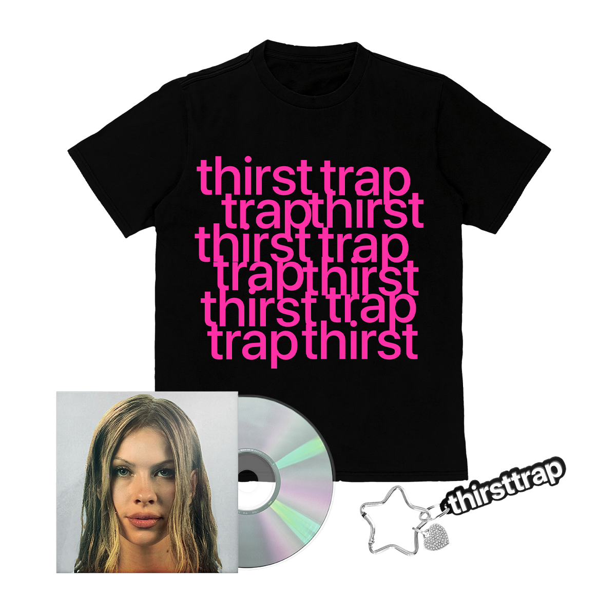 Zsá Zsá Thirst Trap CD + Keychain + Shirt 417984